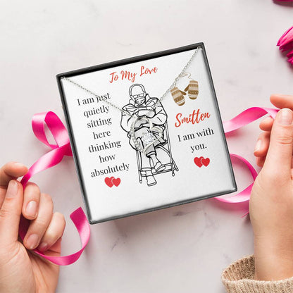 Shining Heart Pendant Necklace Mittens Meme Inspired Gift All Occasion Gift Gift For Wife Gift For Girlfriend 1 Forever Love Necklace