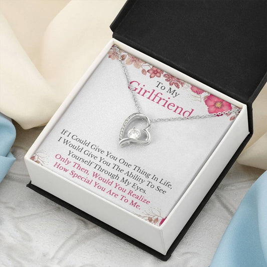 To My Girlfriend - Always Special In My Eyes Necklace Forever Love Necklace
