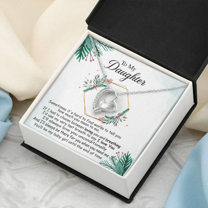 Mother To Daughter Necklace 'sometimes It's Hard To Find Words...' 1 Forever Love Necklace