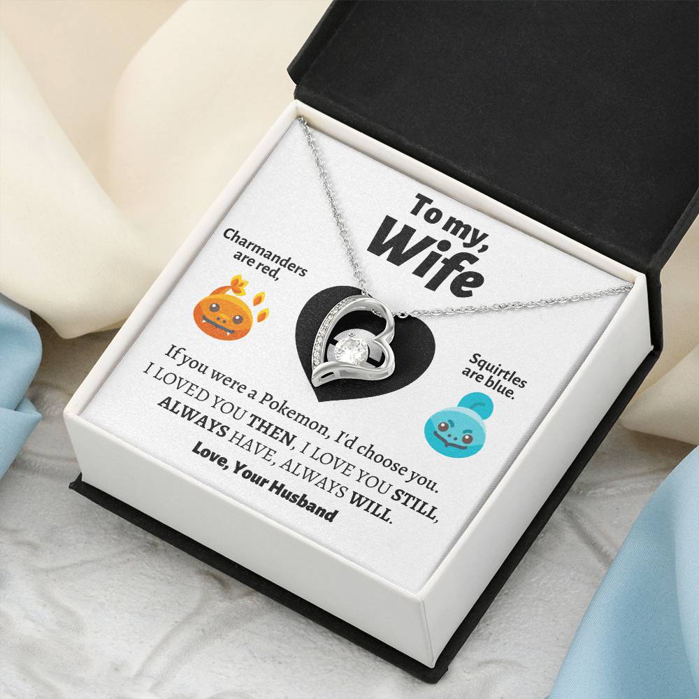 To My Wife Necklace Love Your Husband To My Wife Necklace Anniversary Gift For Wife Gift For Wife Necklace For Wife Birthday Forever Love Necklace