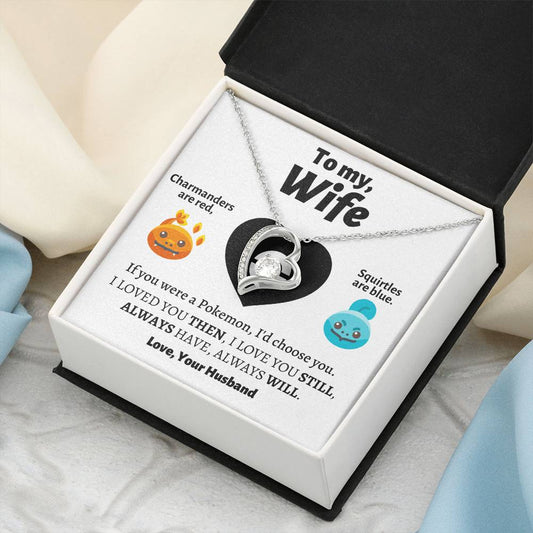 To My Wife Necklace Love Your Husband To My Wife Necklace Anniversary Gift For Wife Gift For Wife Necklace For Wife Birthday Forever Love Necklace