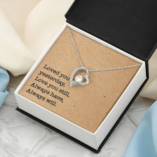 The Always Will Necklace - Customize Gift For Your Loved One ?? Forever Love Necklace