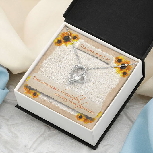 To The Love Of My Life Necklace Anniversary Gift For Wife Gift For Wife Wife Necklace Wife Birthday Gift Valentines Day Gift For Wife Forever Love Necklace