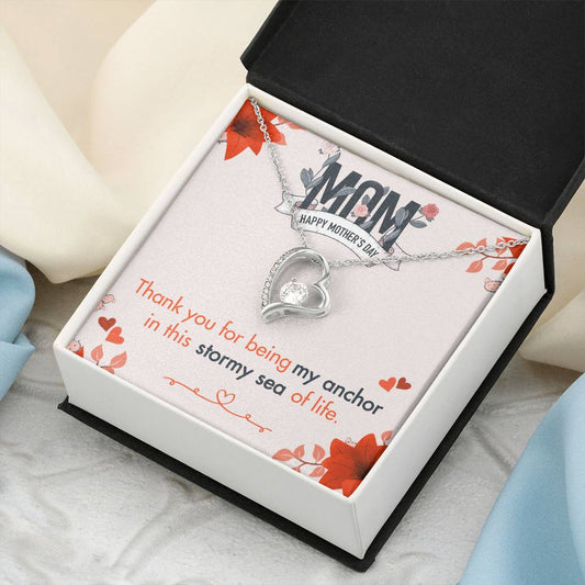 Thank You For Being My Anchor V2 Forever Love Necklace