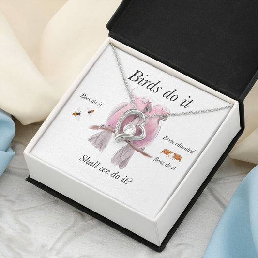 Funny Necklace Humorous Gifts Quirky Gifts Birthday Card Sentimental Gifts For Girlfriend Girlfriend Jewelry Girlfriend Gift Forever Love Necklace