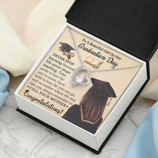 Graduation 2021 From Mother - Forever Love Necklace™ Forever Love Necklace