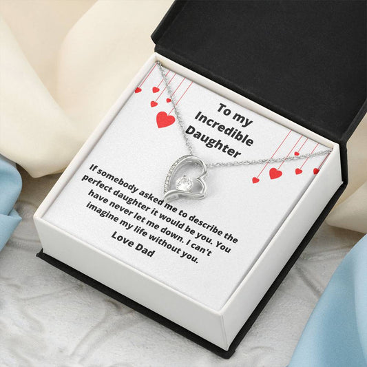 Incredible Daughter Forever Love Bw1 Forever Love Necklace