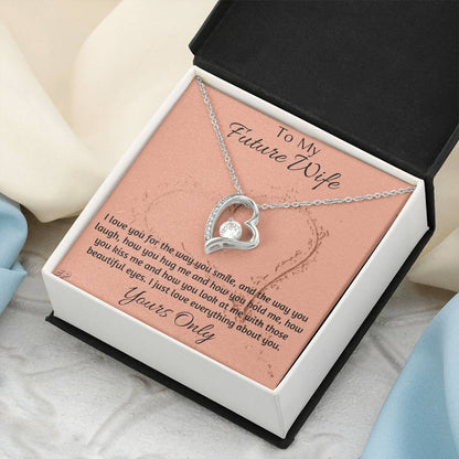 To My Beautiful Future Wife Immaculate Forever Love Necklace