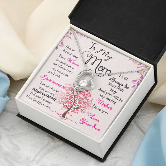 Neckless For Mother By Son Forever Love Necklace