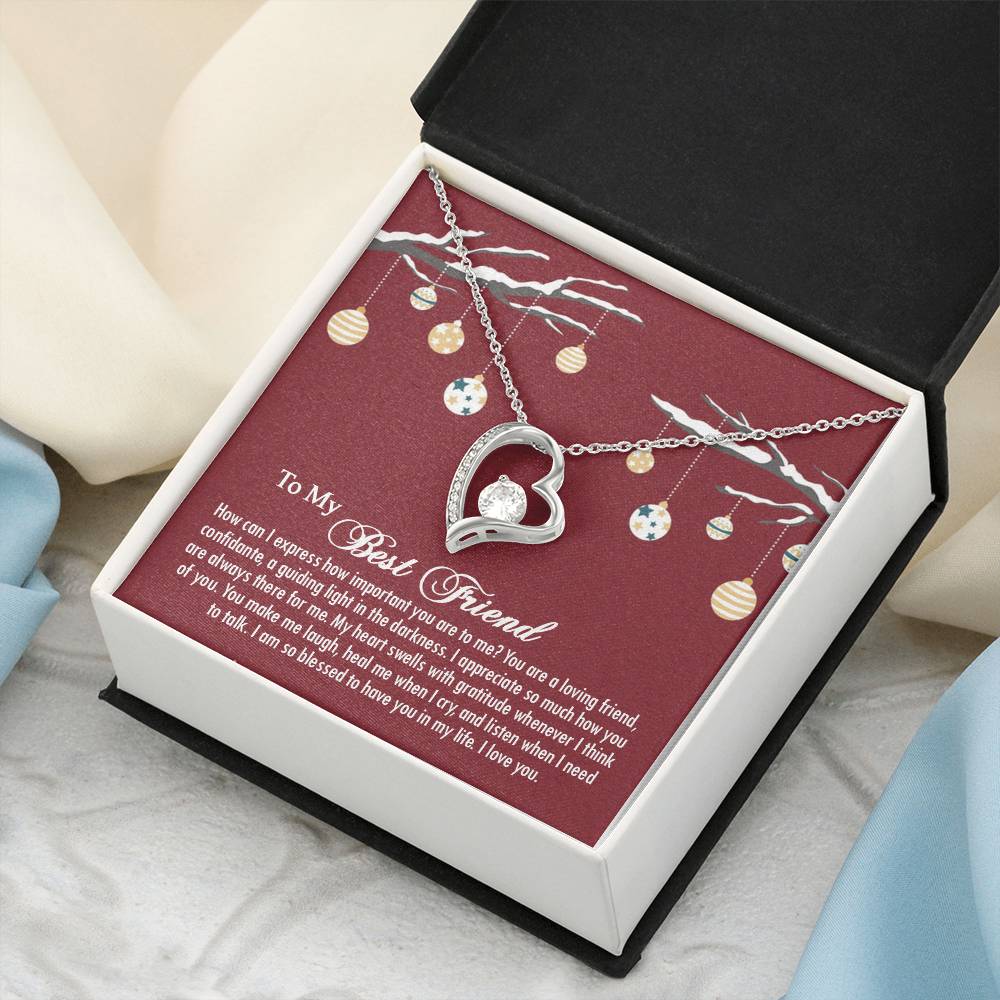 Best Friend Gift Jewelry Friend - Necklace Forever Love Necklace
