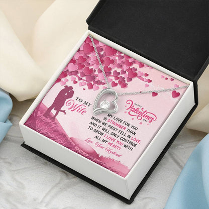 To My Wife - My Love For You - Necklace Forever Love Necklace
