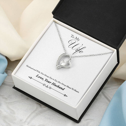 To My Wife Dazzling 1 Forever Love Necklace