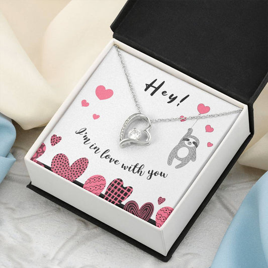 Valentine's Day In Love With You 1 Forever Love Necklace