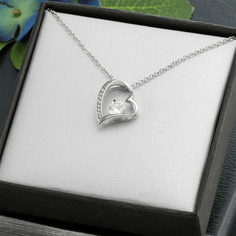 To My Daughter - The Proudest Moment Forever Love Necklace