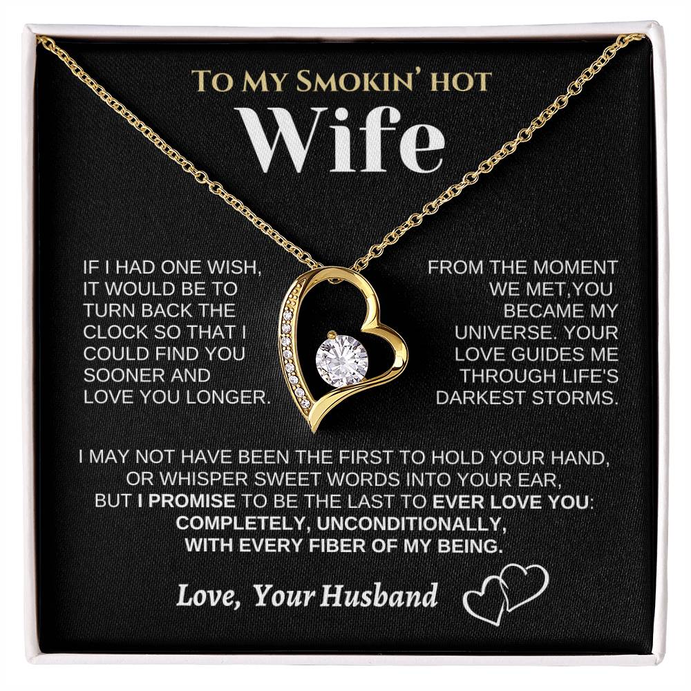 I Promise To Be The Last To Ever Love You Forever Love Necklace