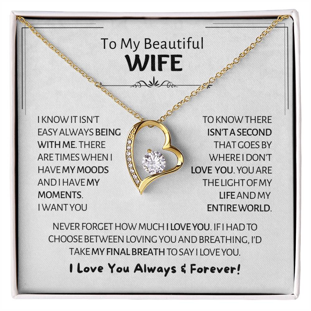 My Beautiful Wife - Moods & Moments - Forever Love Forever Love Necklace
