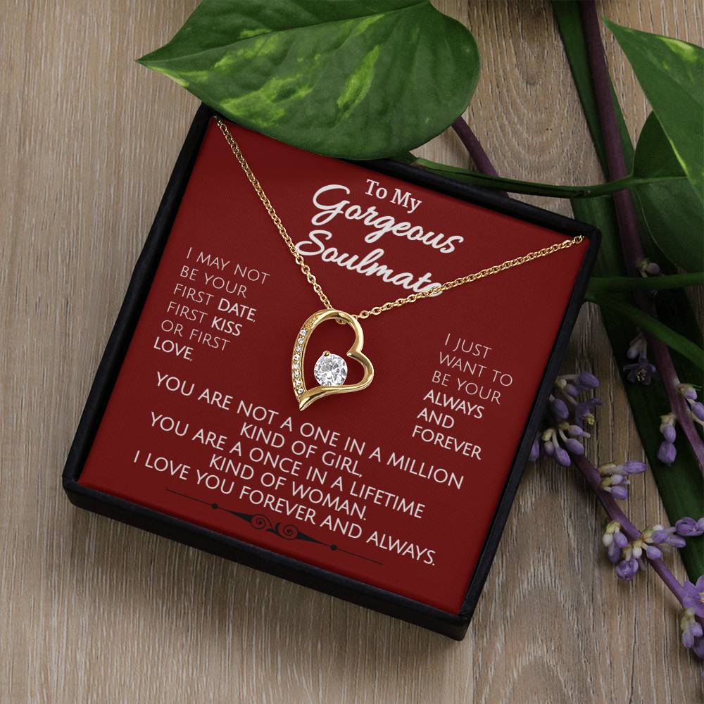 Gorgeous Soulmate - Stunning Necklace Forever Love Necklace