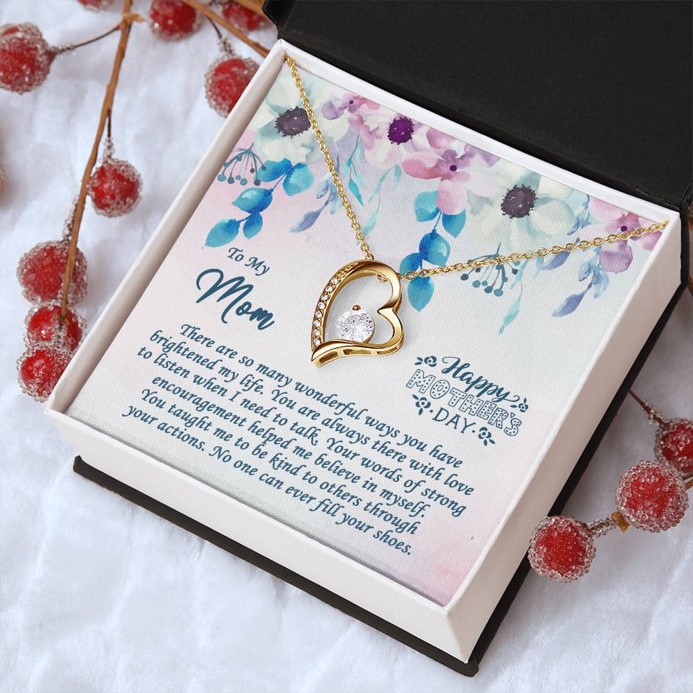 Mother's Day Gift Necklace For Mom Mother's Day Necklace Best Gift For Mom Mother's Day Necklace 2 Forever Love Necklace