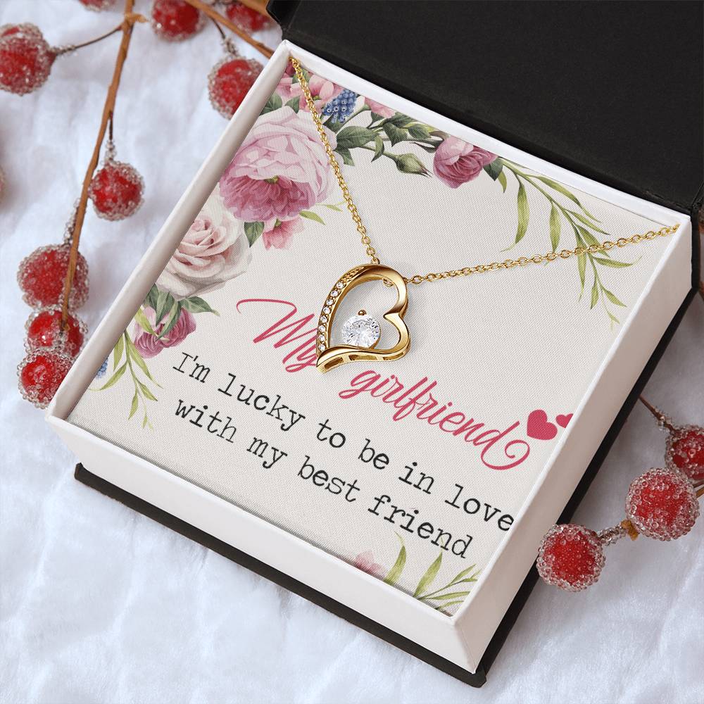 Girlfriend Birthday Gift Jewelry Girlfriend Necklace Necklace For Girlfriend From Boyfriend Necklace For Girlfriend Girlfriend Forever Love Necklace