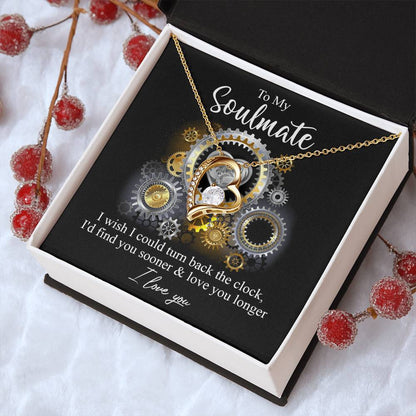 Turn Back The Clock Forever Love Necklace