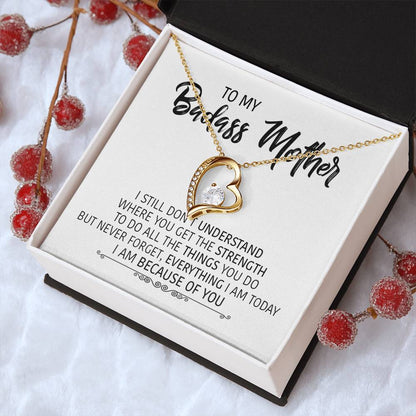 Perfect Gift For Mom Forever Love Necklace