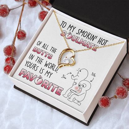 Yours Is My Favorite 1 Forever Love Necklace