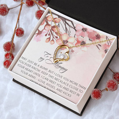 To My Mommy Necklace To My Mommy Jewelryto My Mom Forever Love Necklacecustom Necklace For Mom Mommy Birthday Necklace Gift Forever Love Necklace