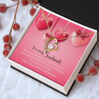 Forever Love Necklace To My Soulmate 1 Forever Love Necklace