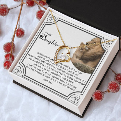 Daughter Gift Forever Love Necklace