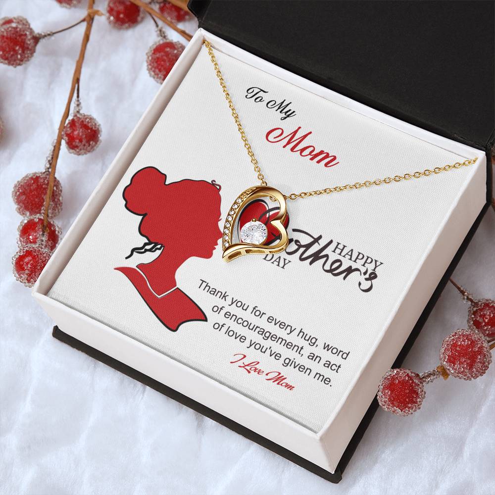 I Love Mom Mother Necklace 1 Forever Love Necklace