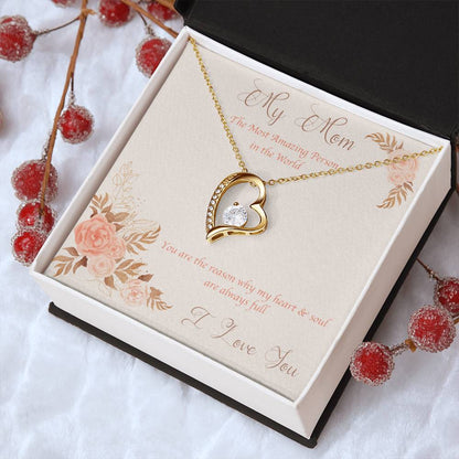 My Amazing Mom Necklace Forever Love Necklace