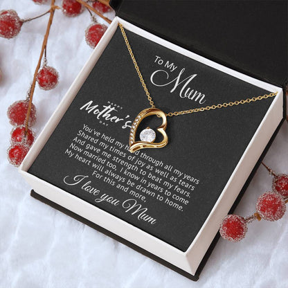 To My Mum - For Mother's Day 1 Forever Love Necklace