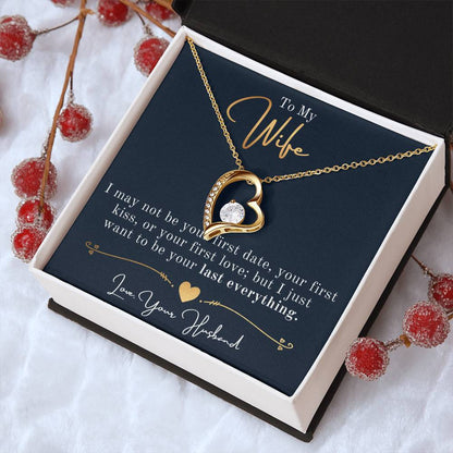 To My Future Wife Necklace Forever And Always Necklace Future Wife Gift Engagement Gifts For Fiance Future Wife Jewelry Heart Forever Love Necklace