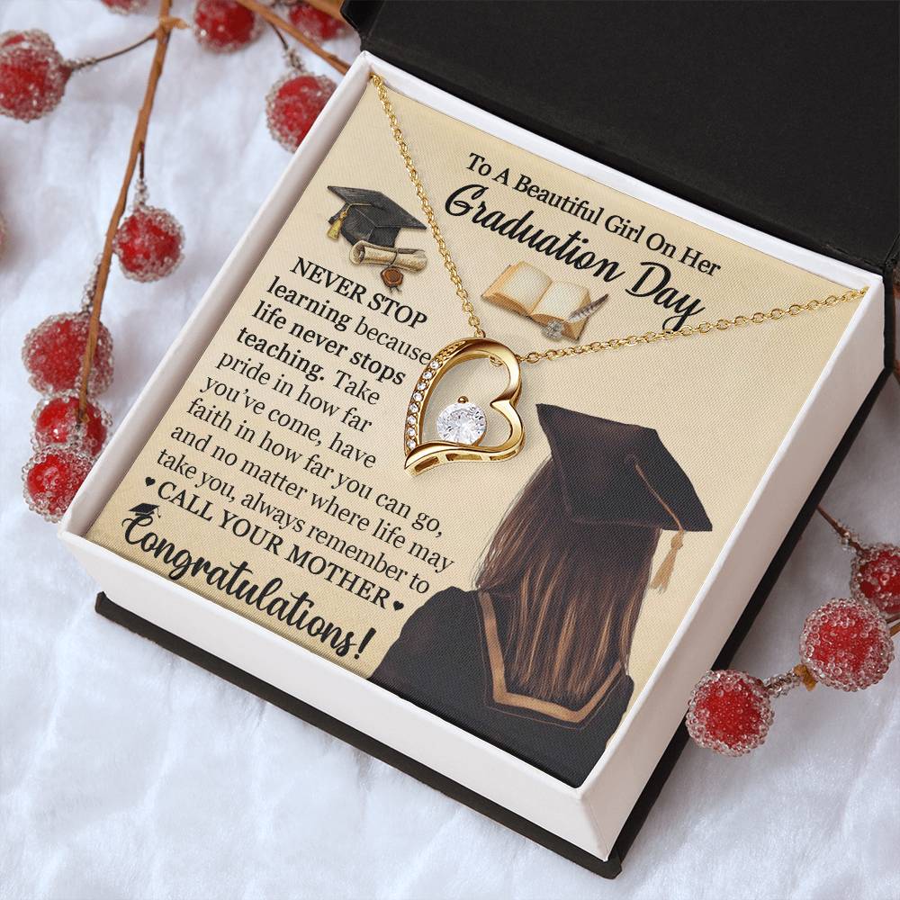 Graduation 2021 From Mother - Forever Love Necklace™ Forever Love Necklace
