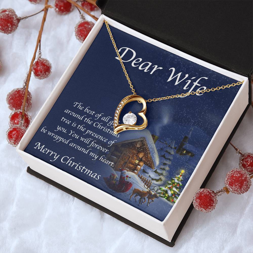 Wife Dancing Love Necklace Christmas Gift From Husband Forever Love Necklace
