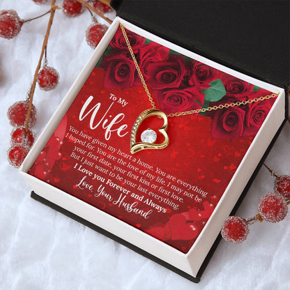 Dazzling Forever Love Necklace For That Special Woman In Your Life Forever Love Necklace