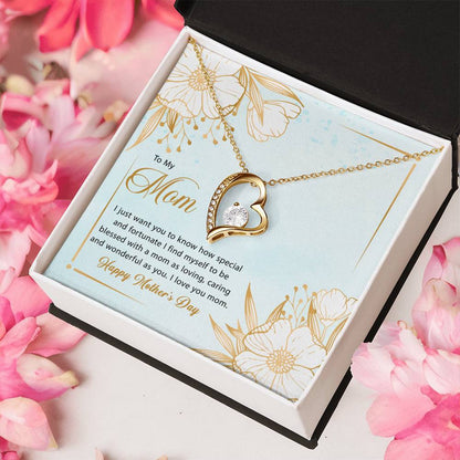 Mother Necklace Customize Gift?? Mother's Day Gift Alluring Necklace Forever Love Necklace