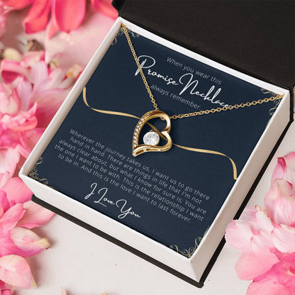 Promise Necklace Forever Love Necklace