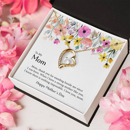 Mother's Day Gift Necklace For Mom Mother's Day Necklace Best Gift For Mom Mother's Day Necklace 3 Forever Love Necklace