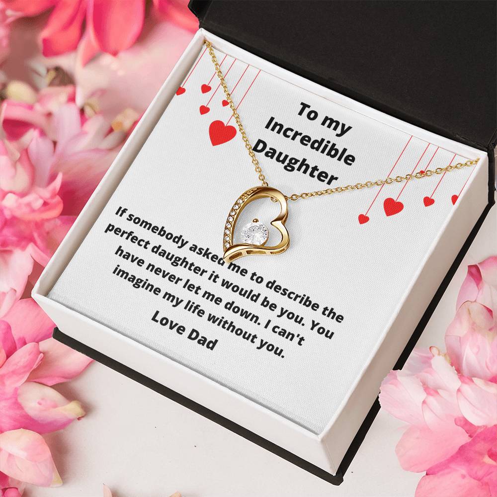 Incredible Daughter Forever Love Bw1 Forever Love Necklace