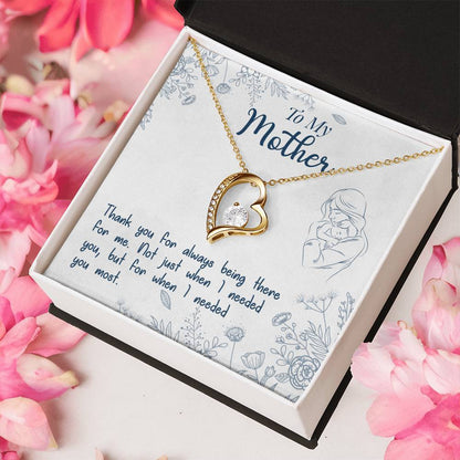 To My Mom Mother Necklace Gift For Mother Xmas Christmas Customize Gift To My Mom 8 Forever Love Necklace