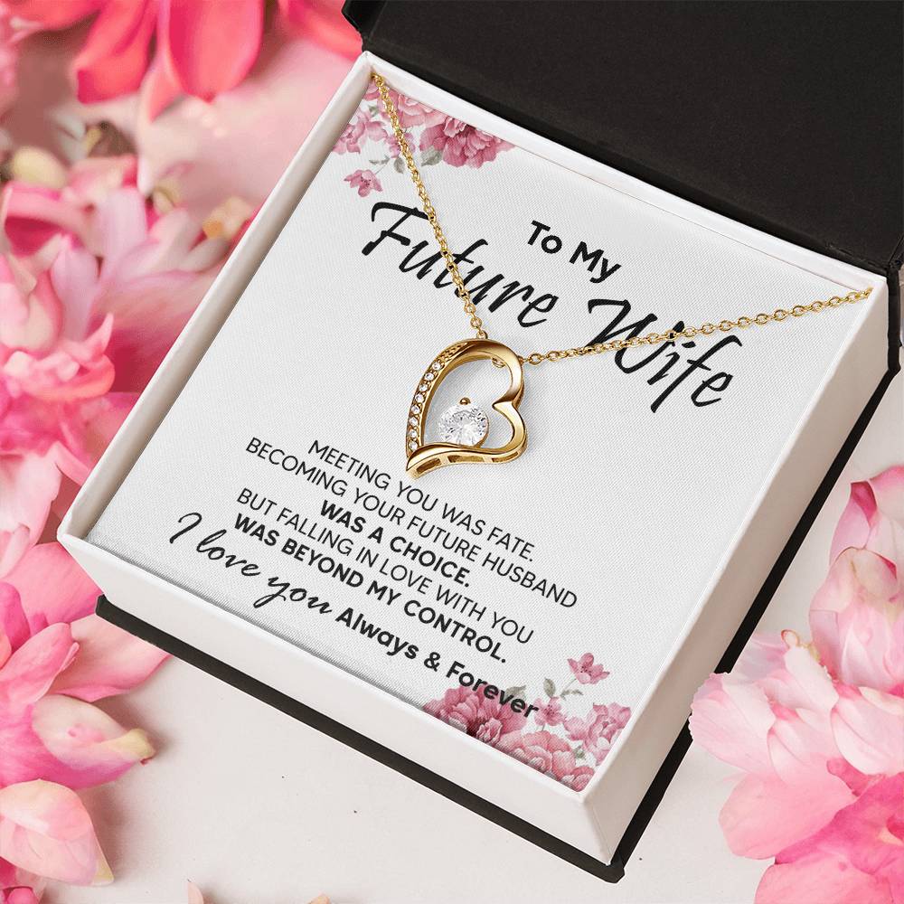 To My Future Wife - Forever Love Necklace - So145 Forever Love Necklace