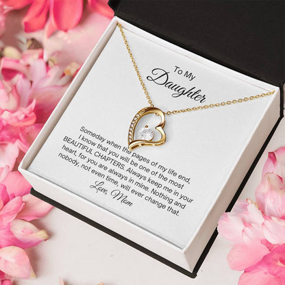 Daughter Beautiful Chapters - Necklace Forever Love Necklace