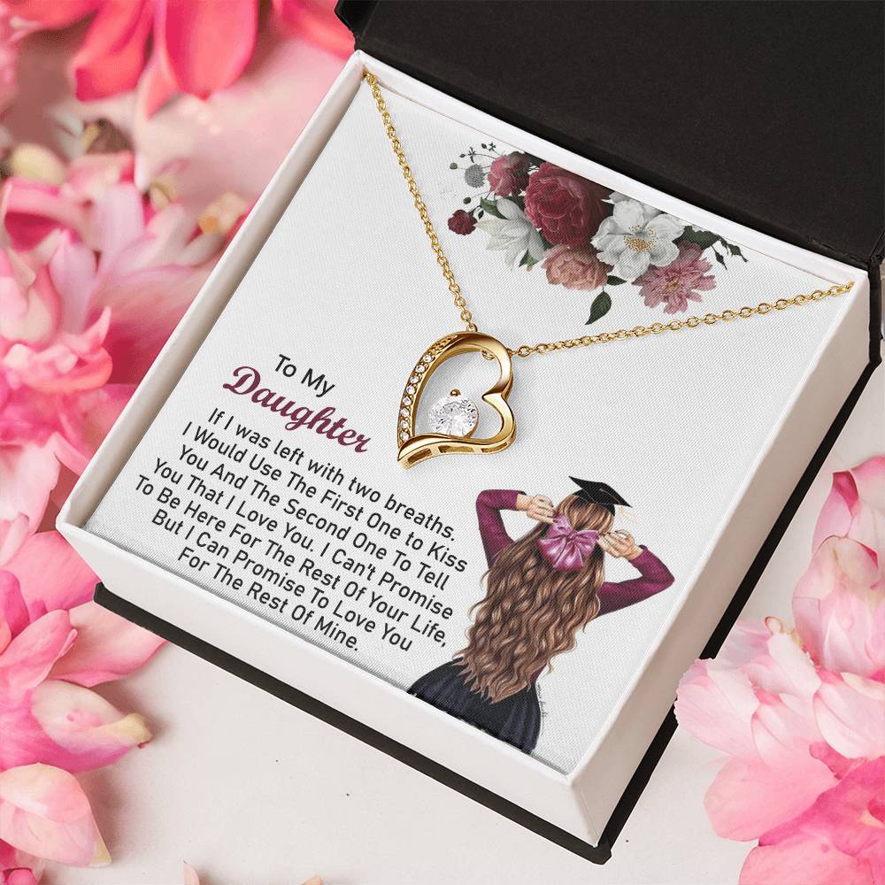 Graduation Gift For Daughter Graduation Day Necklace 1 Forever Love Necklace