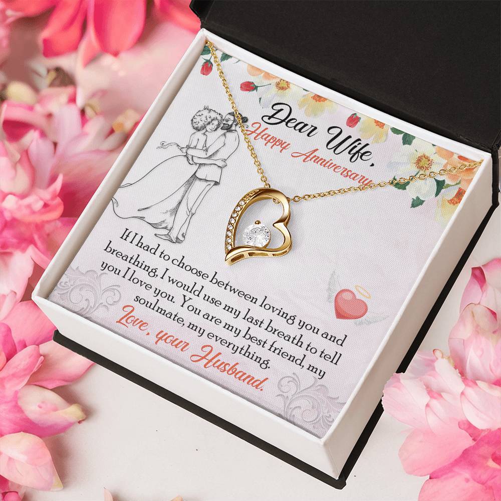 Anniversary For Wife Forever Love Necklace