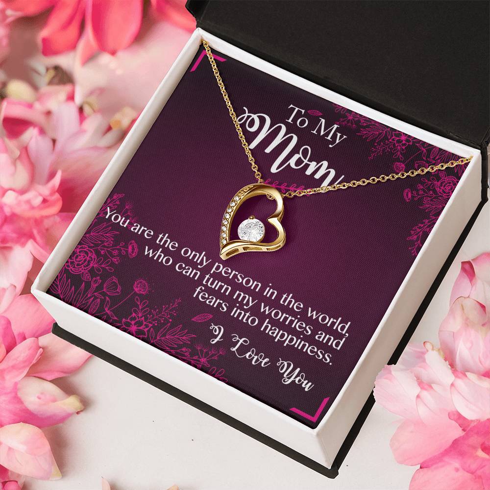 To My Mom 6 Forever Love Necklace