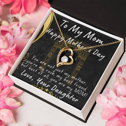 A Beautiful Mother's Day Gift For Mom - The Beautiful Forever Love Necklace Forever Love Necklace