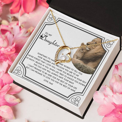 Daughter Gift Forever Love Necklace