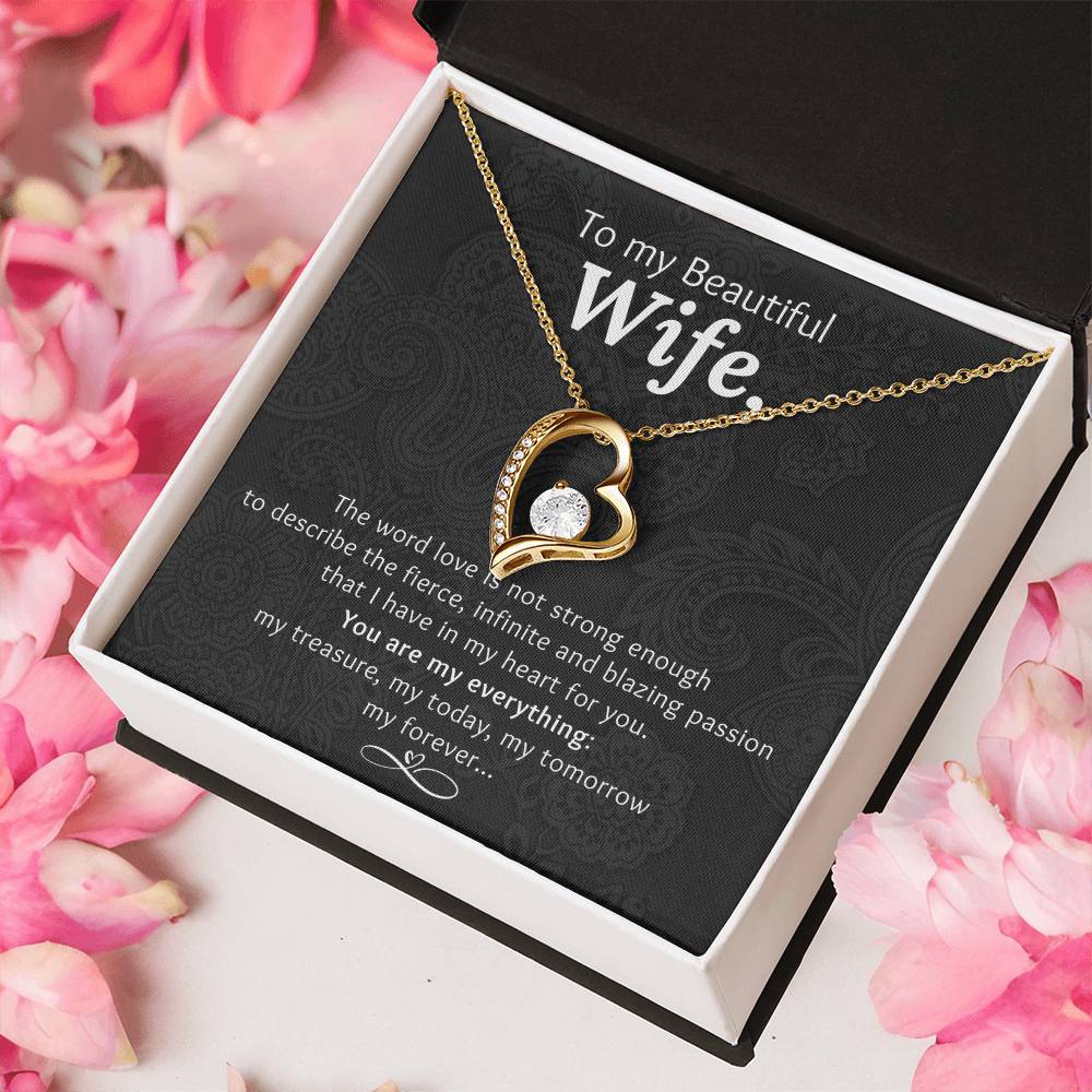 Wife You Are My Everything Necklace 1 Forever Love Necklace
