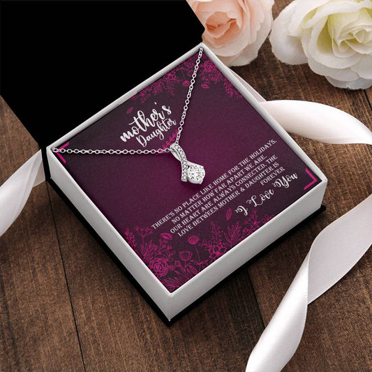 Mother & Daughter - Love Forever ???? Alluring Beauty Necklace
